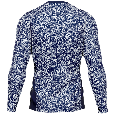Chokefish™ Long Sleeve Rashguard Maori Men's Shirt-014